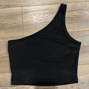 One Shoulder Crop Top